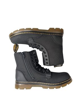 Dr. Martens Kids Combs J Black Extra Tough Poly Boots | Size 3